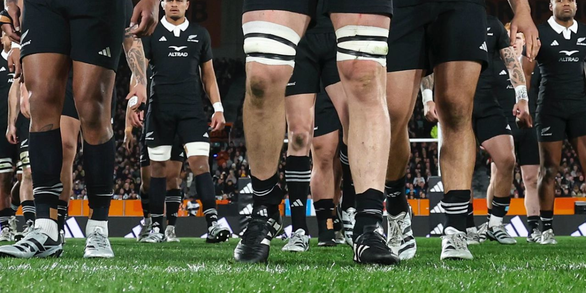 Introducing the Sleek New Silver and Black adidas Rugby Boots Worn by the All Blacks