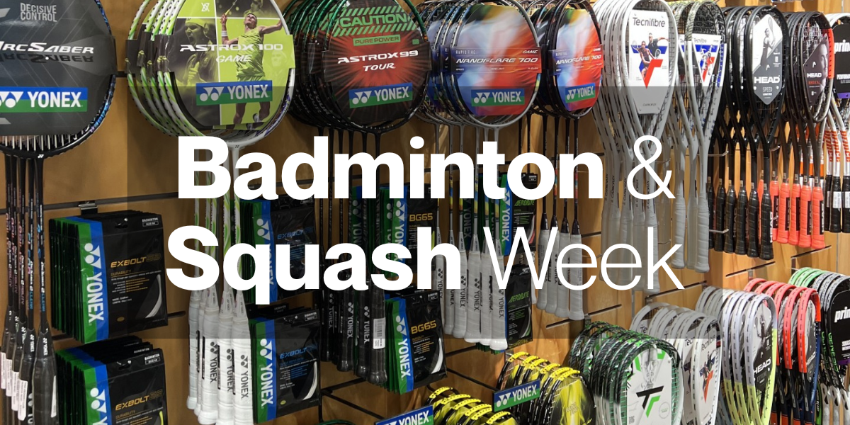 Badminton & Squash Sale NZ 2026 - Rackets, Shoes & Gear Up to 25% Off