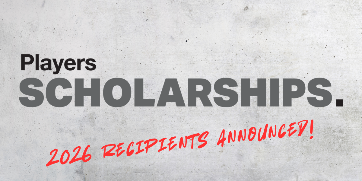 Players Scholarships 2026 Recipients Announced