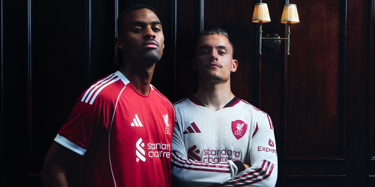 The New 2025/2026 adidas Liverpool Merchandise - Home & Away Jerseys