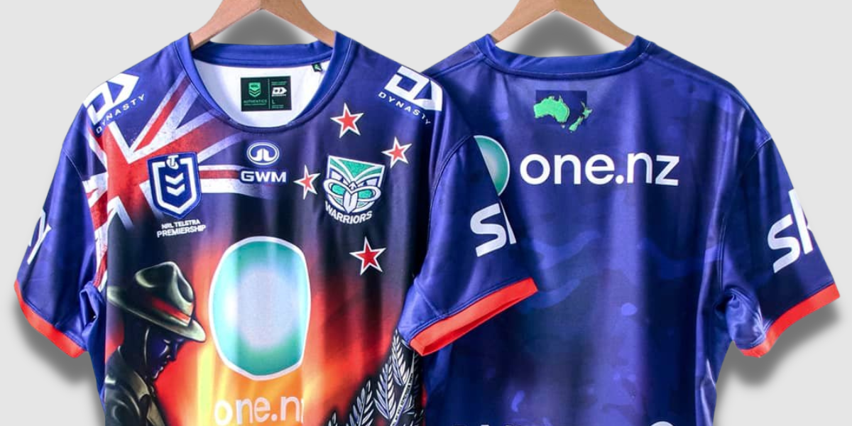 Saluting Heroes: The One NZ Warriors 2024 ANZAC Round Jersey