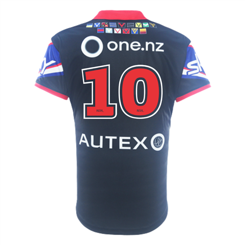 DYNASTY #10 NZ WARRIORS KOTAHITANGA JERSEY