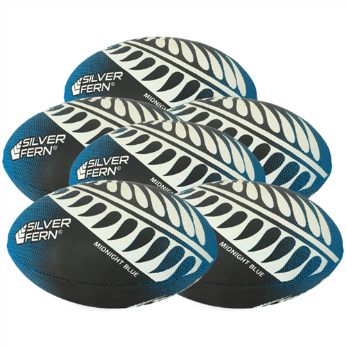 SILVER FERN TOUCH BALL 6 PACK