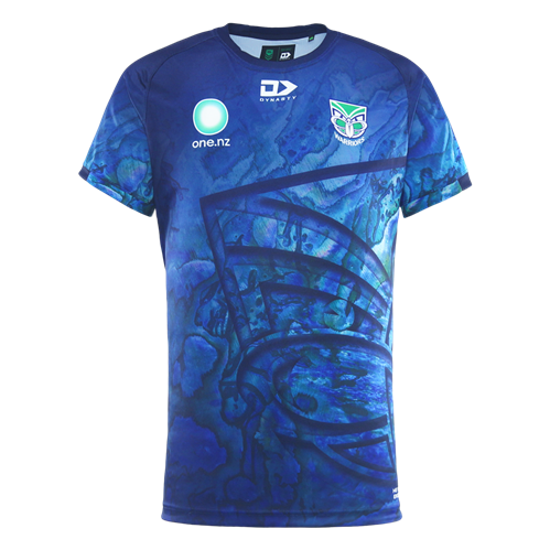 DYNASTY NZ WARRIORS PAUA WARM UP TEE