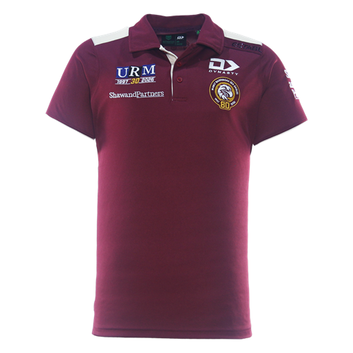 DYNASTY MANLY SEA EAGLES MEDIA POLO MAROON