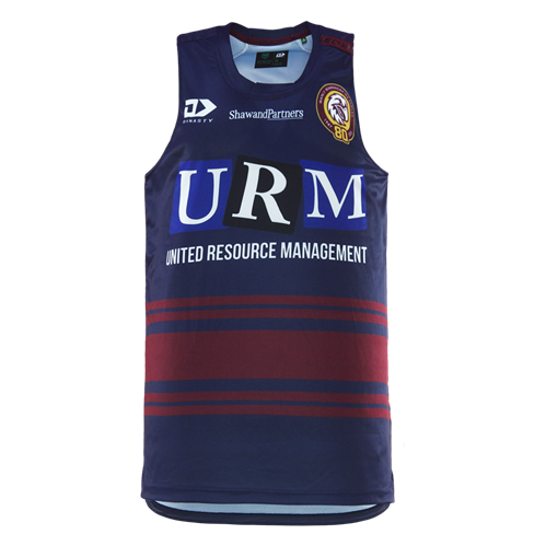 DYNASTY MANLY SEA EAGLES TRAINING SINGLET NAVY