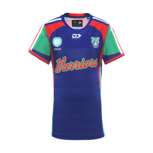 DYNASTY NZ WARRIORS KIDS' WARM UP TEE