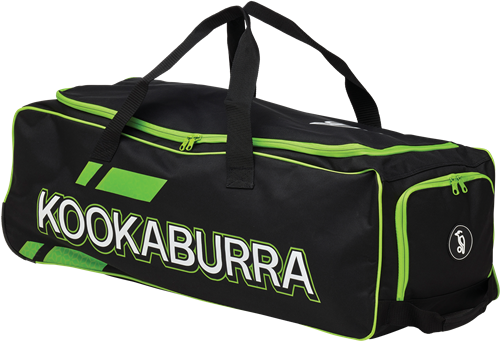KOOKABURRA PRO 4.0 WHEELIE BAG BLACK/LIME 2021