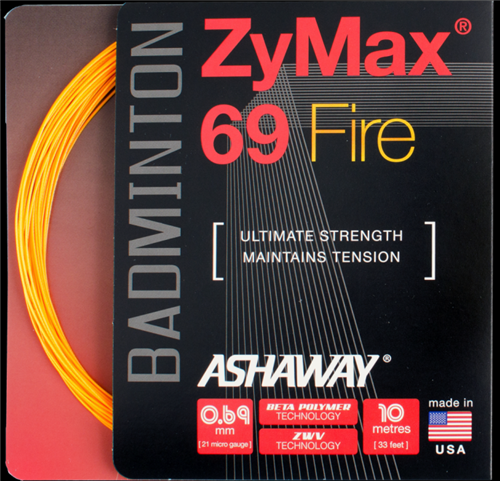ASHAWAY ZYMAX 69 FIRE ORANGE