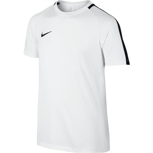 NIKE DRY ACADEMY JNR FOOTBALL TOP WHITE/BLACK