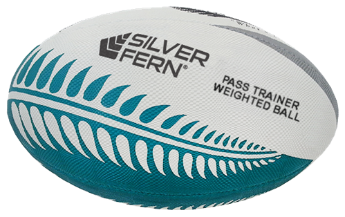 SILVER FERN TOUCH RUGBY TRAINING PASS BALL