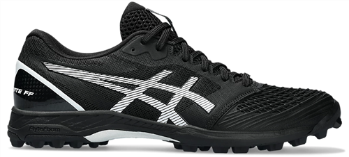 Asics Field Ultimate FF 2 Men s Hockey Shoes Black White Players Sports NZ
