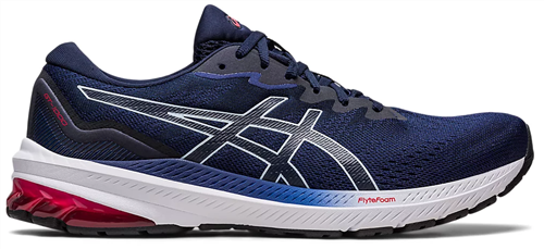 Asics GT 1000 11 2E Men s Running Shoes Indigo Blue Midnight Players Sports NZ