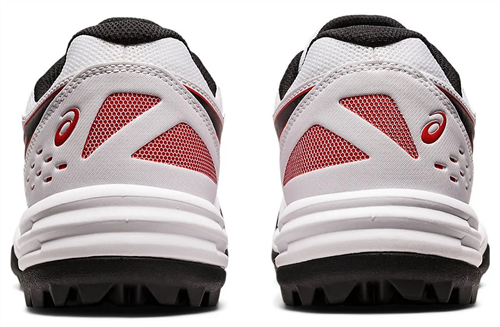 Asics Gel Lethal Field Men s Cricket Rubber Shoes White Classic Red Players Cricket NZ