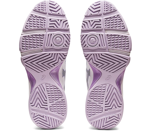 asics gel netburner super ff white netball trainers