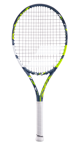 Babolat Aero Junior Tennis Racket Grey Yellow Players Sports NZ