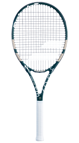 Babolat Evoke 102 Wimbledon Tennis Racket Green Gold White