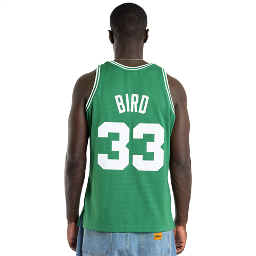 Larry Bird Signed Boston Celtics Black Alternate Mitchell & Ness NBA  Swingman Jersey - Larry Bird Authentic