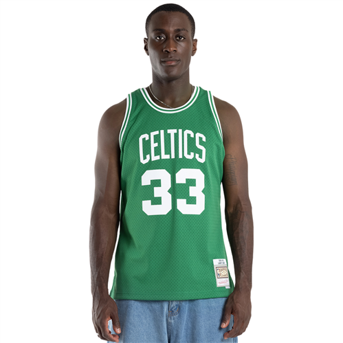  Mitchell & Ness Larry Bird 33 Replica Swingman NBA Jersey  Boston Celtics White HWC Basketball Trikot : Sports & Outdoors