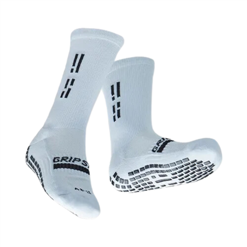 Velocity Grip Socks Ice White