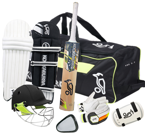 Kookaburra Beast Hardball Wheelie Starter Pack Black 2023 24