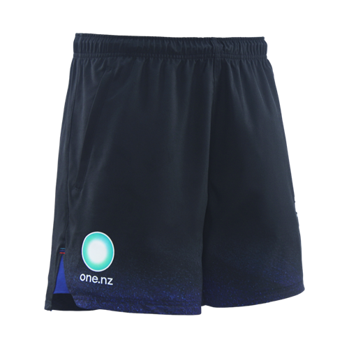 Dynasty NZ Warriors NRL Gym Shorts Black 2025 Players Sports NZ