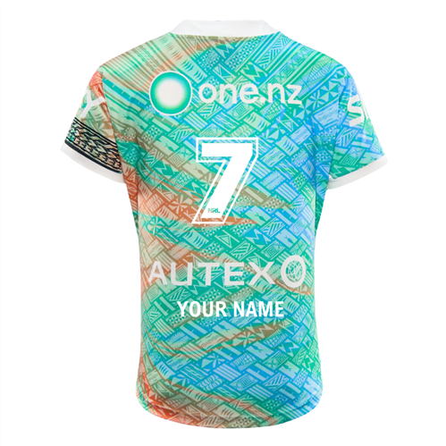 お礼や感謝伝えるプチギフト Jersey Pasifika Replica NRL Warriors NZ Dynasty 2025 NRL | ウェア