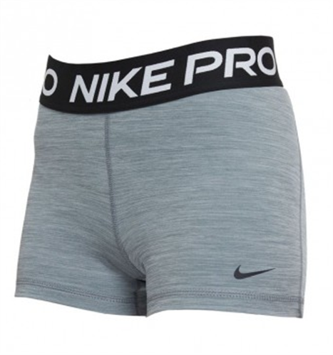 Nike Pro Women's 3” Shorts Smoke Grey / Black