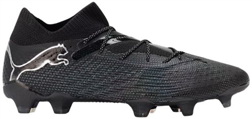 Puma Future 7 Ultimate FG Football Boots Black Silver Shadow Players Sports NZ