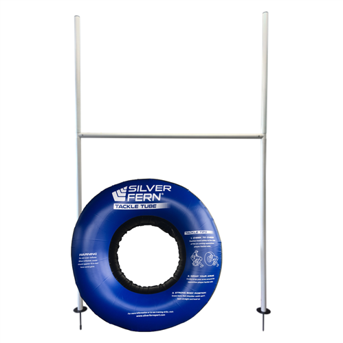 Backyard Rugby Goal Posts and Tackle Tube Combo