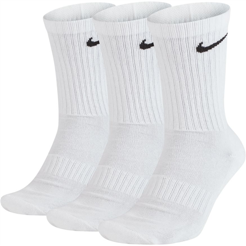Madison Leo un libro Completamente seco Nike Everyday Cushion Crew Socks White | Players Sports NZ