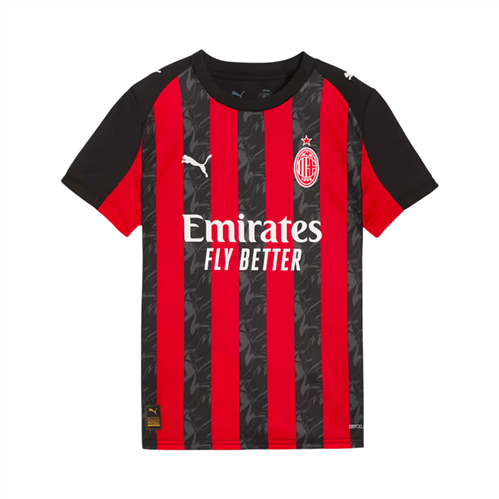 PUMA AC MILAN KIDS' REPLICA HOME JERSEY