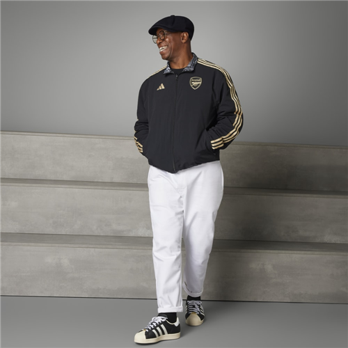 adidas Arsenal FC Ian Wright Reversible Anthem Jacket Players Sports NZ