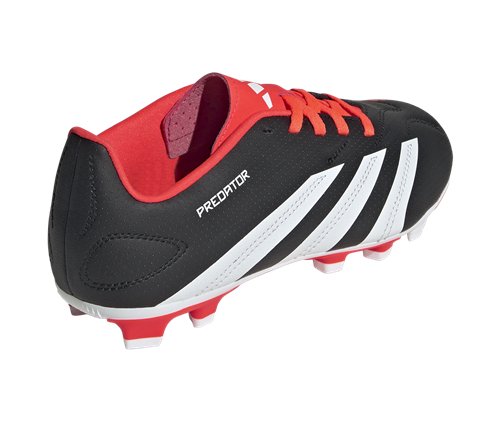 adidas Predator Club FG Kids’ Boots – Black / White / Solar Red ...