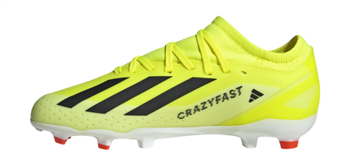 adidas X Crazyfast League Kids’ Boots – Solar Yellow / Black / White ...