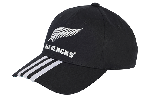 ADIDAS ALL BLACKS 3 STRIPE BASEBALL SNAPBACK CAP