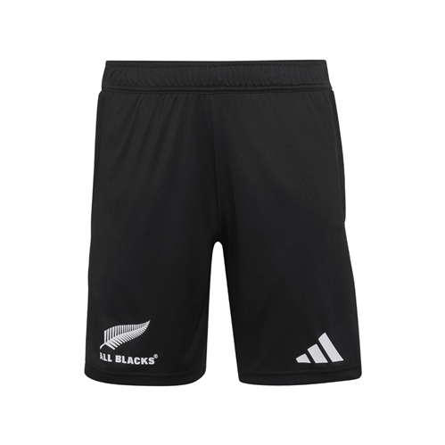 ADIDAS ALL BLACKS JNR GYM SHORTS