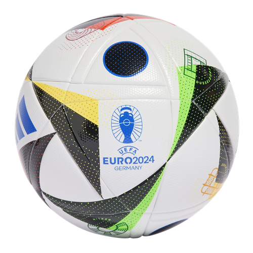 ADIDAS EURO24 LEAGUE FOOTBALL WHITE/BLACK/BLUE