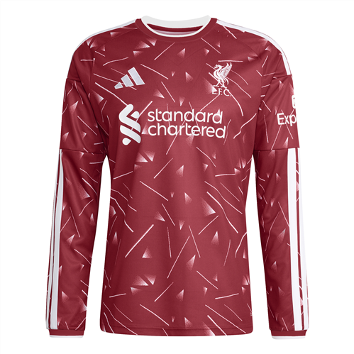 ADIDAS LIVERPOOL FC REPLICA LONG SLEEVE HOME JERSEY