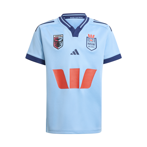 ADIDAS NEW SOUTH WALES KIDS' HOME JERSEY