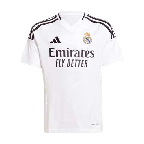 ADIDAS REAL MADRID KIDS' REPLICA HOME JERSEY