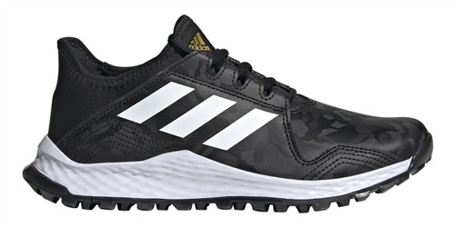 ADIDAS YOUNGSTAR BLACK/WHITE/GOLD