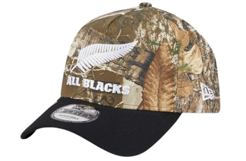 NEW ERA ALL BLACKS 9FORTY TWO TONE A-FRAME SNAPBACK CAP