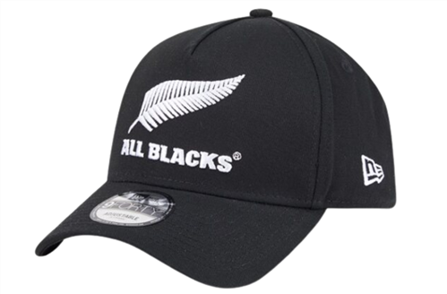 NEW ERA ALL BLACKS 9FORTY A-FRAME SNAPBACK CAP