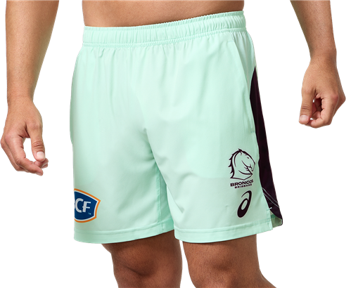 ASICS BRISBANE BRONCOS TRAINING SHORTS