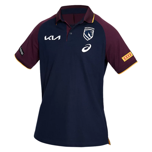 ASICS BRISBANE BRONCOS TEAM POLO