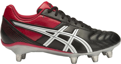 ASICS LETHAL TACKLE BLACK/RACING RED/WHITE