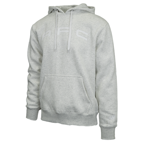 NEW BALANCE AUCKLAND FC GREY MARLE HOODIE