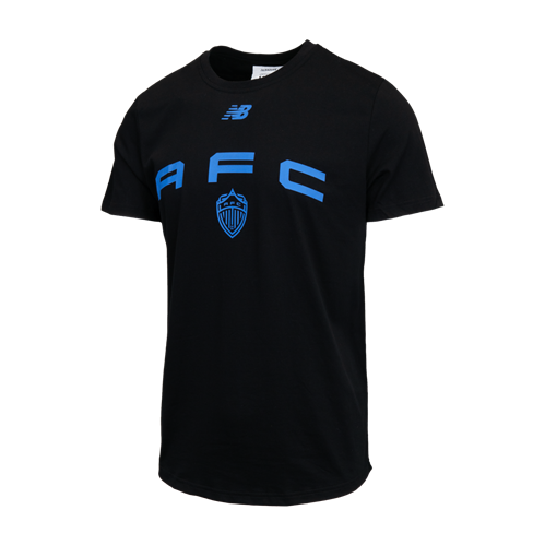 NEW BALANCE AUCKLAND FC KIDS' CASUAL TEE BLACK