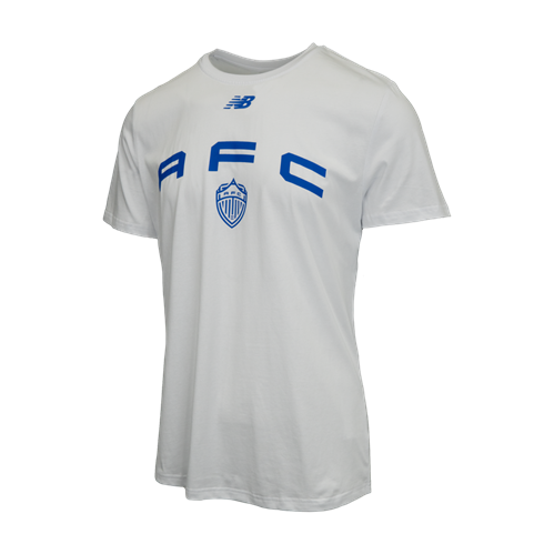 NEW BALANCE AUCKLAND FC KIDS' CASUAL TEE WHITE
